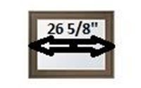 Picture for category 26 5/8" Sash Width