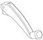 Picture of Caradco Awning Crank Handle-Folding CA104