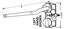 Picture of Pozzi Operator for Round Top [Butt Hinge] PC113