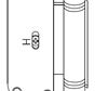 Picture of Weather Shield Swing Door Adjustable (Horizontal) Hinge WH107